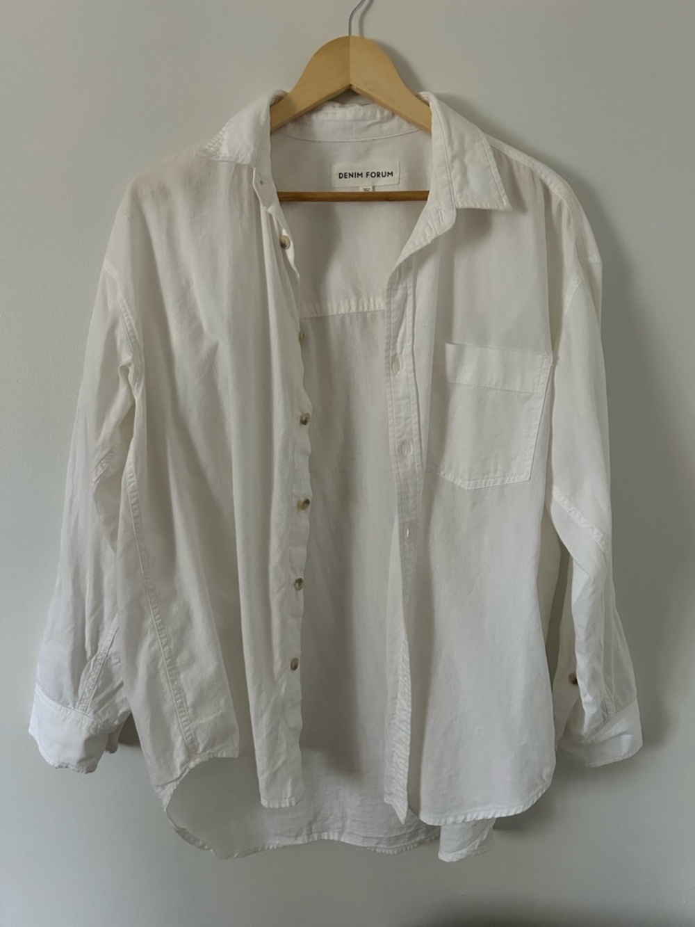 Denim Forum Button Up